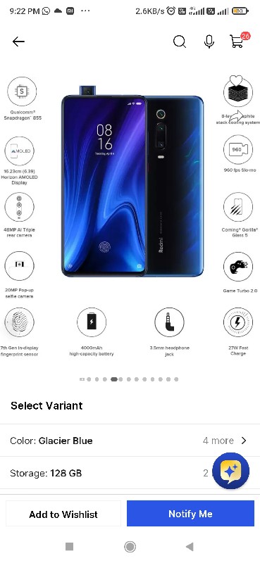 redmi k20 Pro