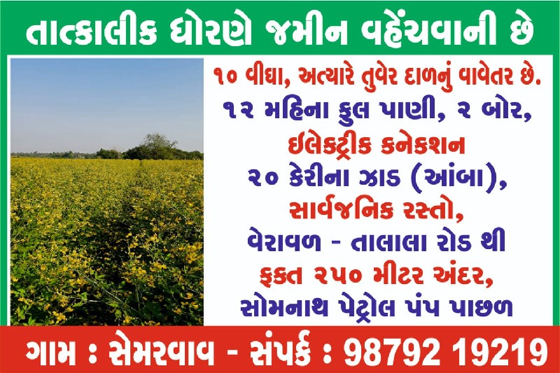 જમીન વહેચવાની છ...