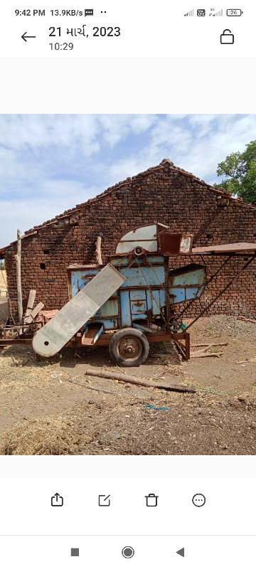 થેસર વેચવાનૂ છે