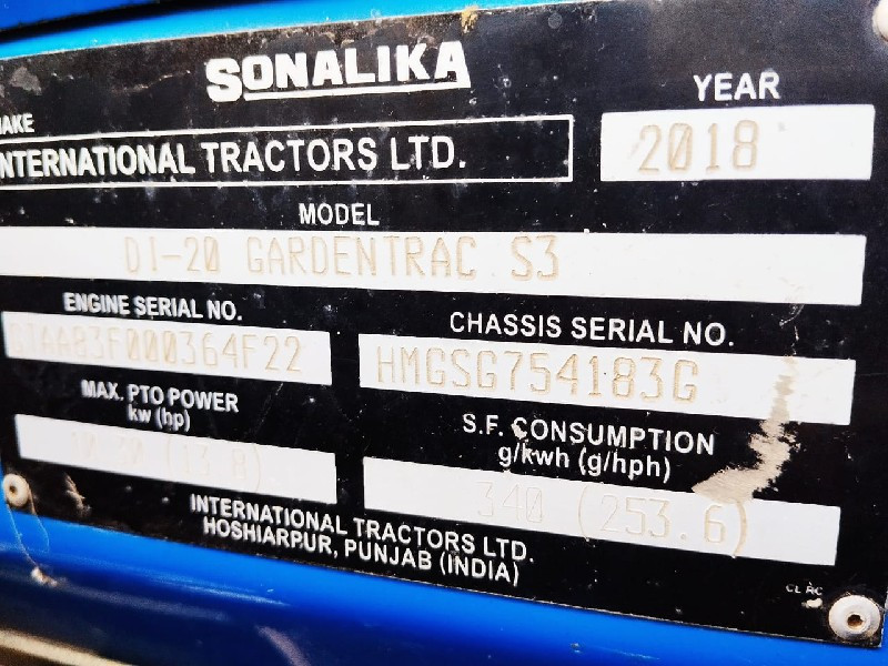 Sonalika 20hp