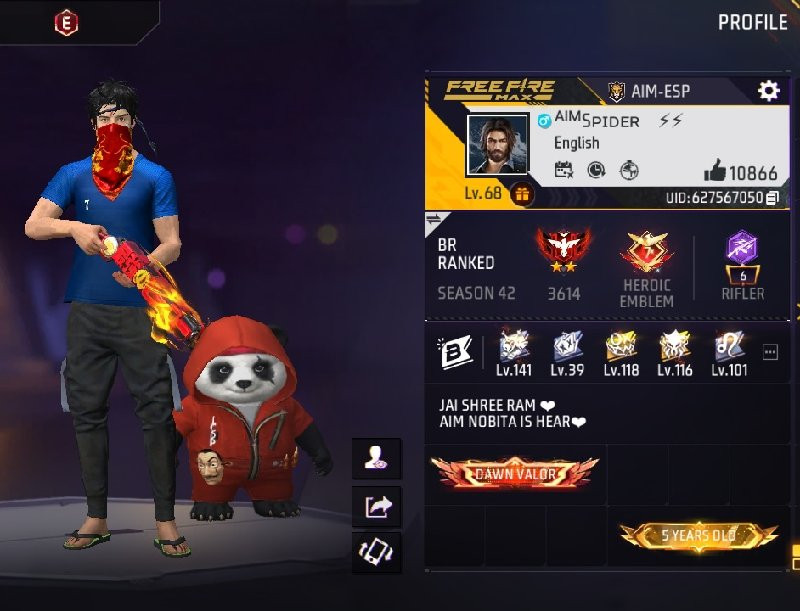 free fire ki id...