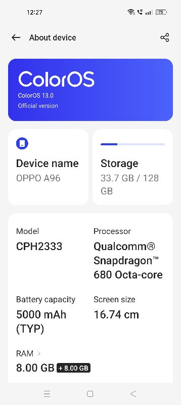 oppo A96