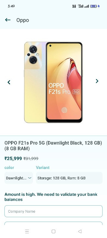 Oppo F21 Pro  8...