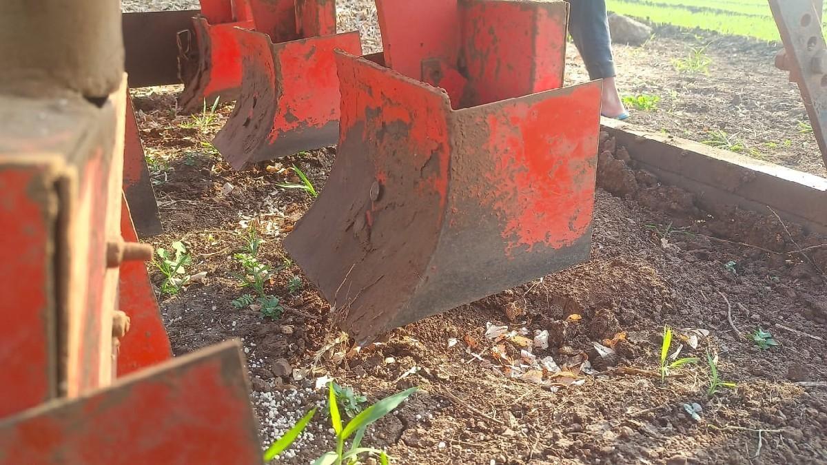 મોટા ટેકટર ની ઓરણી ના પાટલી ફારવા