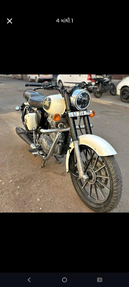 પેટ્રોલ બુલેટ વેચવાનુ છે