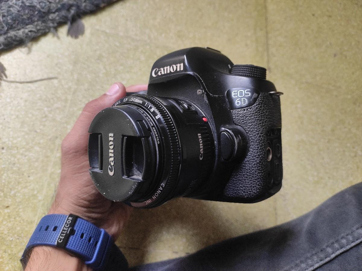 canon 6d wifi camera with 50mm