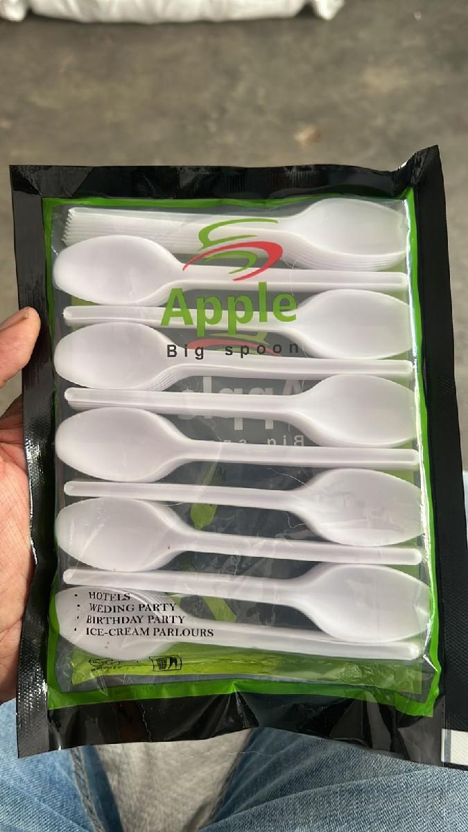 plastic spoon