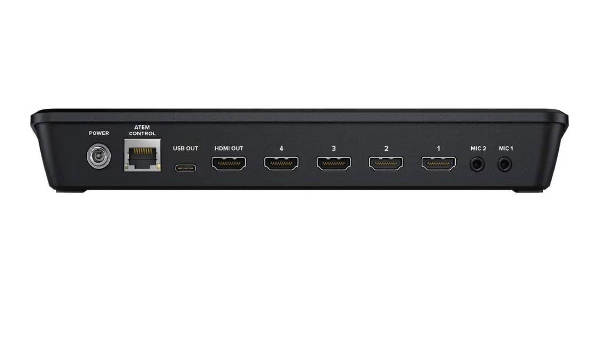 blackmagic 4 ch HDMI switcher