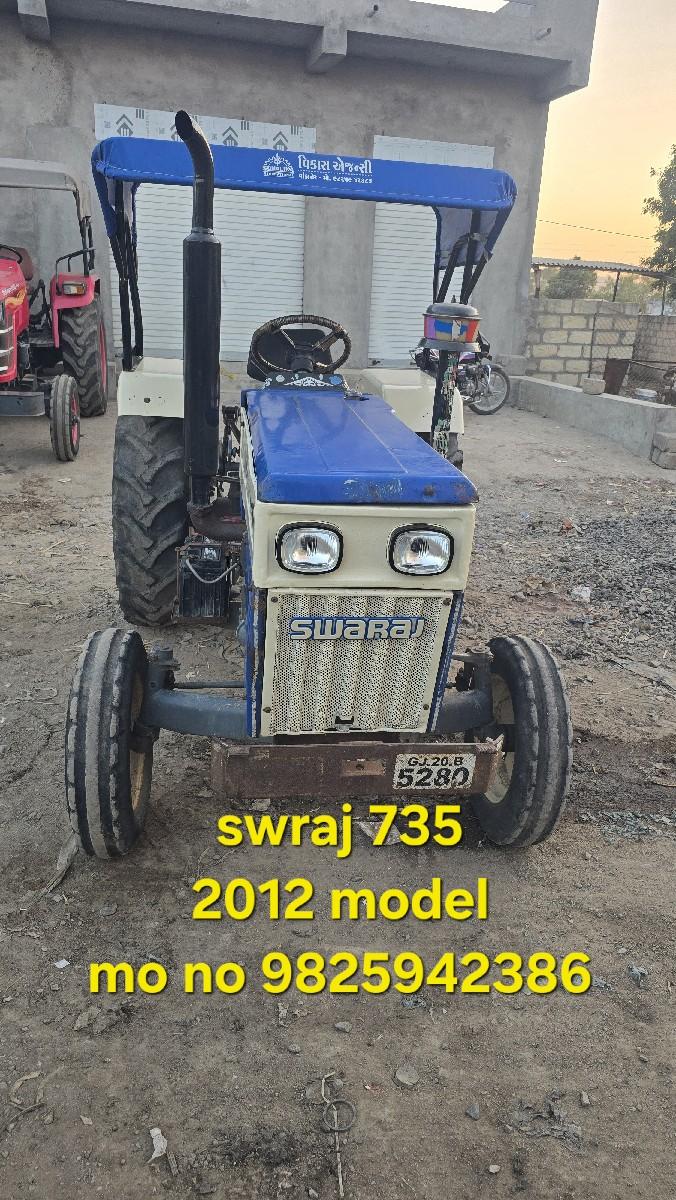 2012 model Swaraj 735